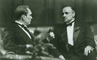 THE GODFATHER.TV/FILM STILL.MARLON BRANDO ROBERT DUVALL. SUPPLIED BY SMP/  PHOTOS(Credit Image: ¬© Globe Photos/ZUMA Wire)