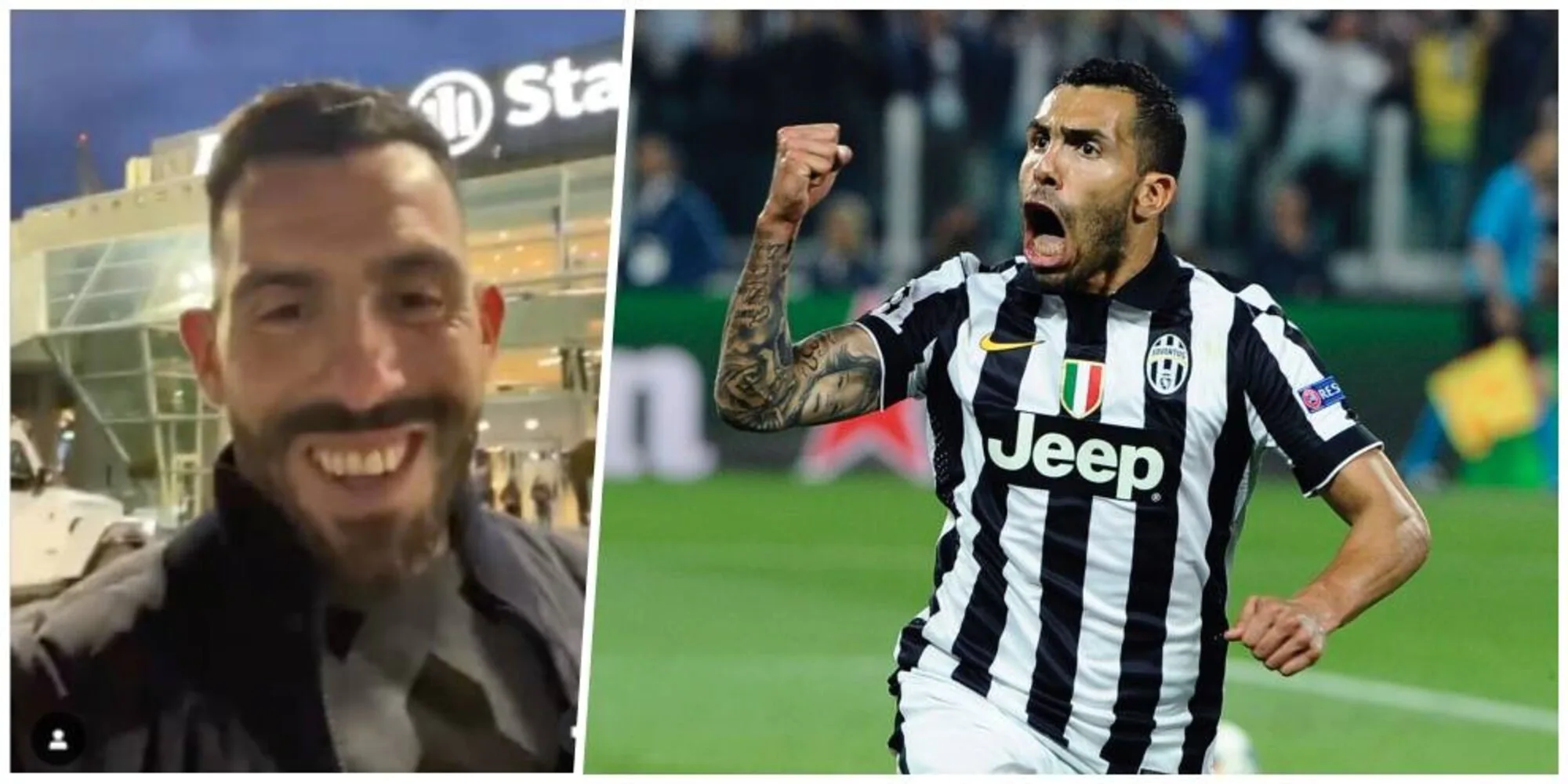 Juve-Inter, Tevez allo Stadium: "Sono tornato a casa"