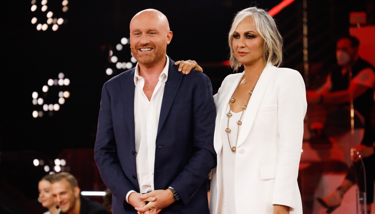 Alessandra Celentano e Rudy Zerbi al Serale di Amici 21